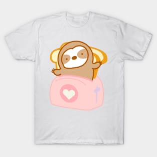 Cute Toaster Sloth T-Shirt